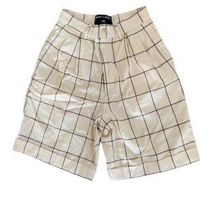 Ralph Lauren Vintage 80’s or 90’s High-Waisted Checkered Shorts